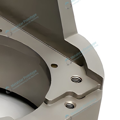 อลูมิเนียม รวดเร็วหมุน CNC เครื่องแปรรูปต้นแบบที่ใช้สําหรับจักรยานยนต์